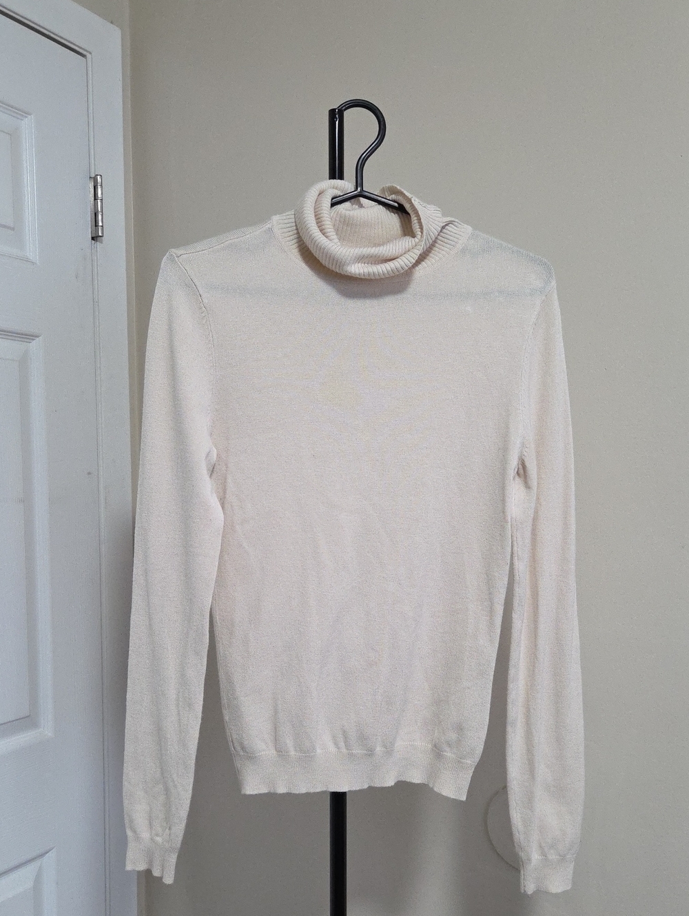 Vero Moda Cream Turtleneck Sweater